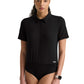 Women's Two-Pocket Terran Bodysuit - GSST318 - Black