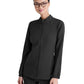 Women's Three-Pocket Virtue Warm-Up Scrub Jacket - GSSW886 - Black