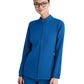 Women's Three-Pocket Virtue Warm-Up Scrub Jacket - GSSW886 - New Royal