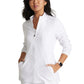 Women's Three-Pocket Virtue Warm-Up Scrub Jacket - GSSW886 - White