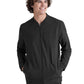 Men's Three-Pocket Cycle Warm Up Scrub Jacket - GSSW887 - Black