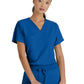 Women's One-Pocket Bree Tuck-In Scrub Top - GVST028 - New Royal