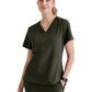 Women's One-Pocket Bree Tuck-In Scrub Top - GVST028 - Olive