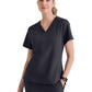 Women's One-Pocket Bree Tuck-In Scrub Top - GVST028 - Steel