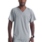 Men's One-Pocket V-Neck Structure Scrub Top - SK0112 - Moonstruck
