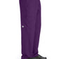 Men's Four-Pocket Zip-Fly Structure Scrub Pant - SK0215 - Eggplant
