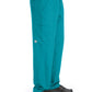 Men's Four-Pocket Zip-Fly Structure Scrub Pant - SK0215 - Teal