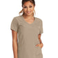 Women's Three-Pocket Crossover V-Neck Reliance Scrub Top - SK102 - New Khaki