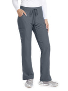 Women's Three-Pocket Fit & Flare Reliance Scrub Pant - SK201 - Pewter