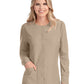 Women's Two-Pocket Snap-Front Stability Warm-Up Scrub Jacket - SK401 - New Khaki