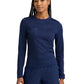 Women's One-Pocket Holly Tee - SKK805 - Navy