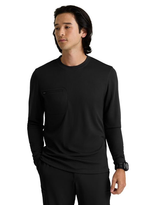 Men's One-Pocket David Tee - SKK806 - Black