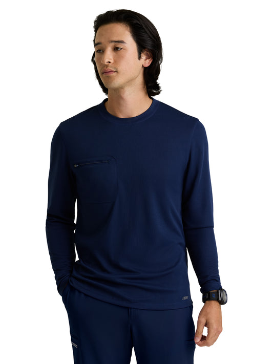 Men's One-Pocket David Tee - SKK806 - Navy