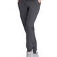 Women's Four-Pocket Low-Rise Theory Jogger Scrub Pant - SKP552 - Pewter