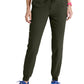 Women's Four-Pocket Low-Rise Theory Jogger Scrub Pant - SKP552 - Olive