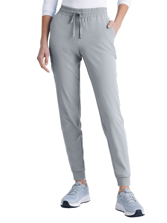 Women's Four-Pocket Low-Rise Theory Jogger Scrub Pant - SKP552 - Moonstruck