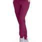 Women's Four-Pocket Low-Rise Theory Jogger Scrub Pant - SKP552 - Wine