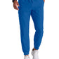 Men's Three-Pocket Drawcord and Zip-Fly Structure Jogger Scrub Pant - SKP572 - New Royal