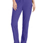 Women's Six-Pocket Tapered Leg Gamma Scrub Pant - SKP623 - New Grape