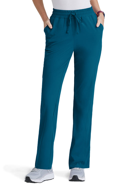 Women's Six-Pocket Tapered Leg Gamma Scrub Pant - SKP623 - Bahama