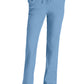 Women's Six-Pocket Tapered Leg Gamma Scrub Pant - SKP623 - Ciel Blue