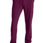 Men's Four-Pocket Slim Rebound Scrub Pant - SKP659 - Wine