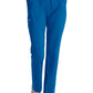 Women's Five-Pocket Shirred Waistband Reach Scrub Pant - SKP668 - New Royal