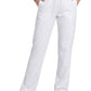 Women's Six Pocket Drawstring Honor Scrub Pant - SKP734 - White