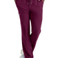 Men's Six Pocket Drawstring Merit Scrub Pant - SKP736 - Wine