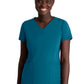 Women's Three-Pocket V-Neck Serene Scrub Top - SKT220 - Bahama