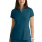 Women's Two-Pocket Placket V-Neck Coast Scrub Top - SKT259 - Bahama