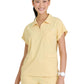 Women's Three-Pocket Charlie Scrub Top - SKT276 - Soft Citrine