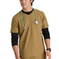 Men's Three-Pocket Round Neck Station Scrub Top - SKT277 - Duffle