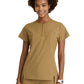 Women's Two-Pocket Round Neck Trek Scrub Top - SKT284 - Duffle