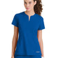 Women's One Pocket Notch Glide Scrub Top - SKT304 - New Royal