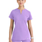 Women's Three Pocket V-Neck Reward Scrub Top - SKT312 - Luxe Lavender