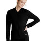 Women's Three-Pocket Zip-Up Contour Warm-Up Scrub Jacket - SKW919 - Black
