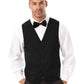 Unisex 2-Pocket Scotchgard Treated Bistro Vest - BG1260 - Black
