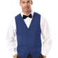 Unisex 2-Pocket Scotchgard Treated Bistro Vest - BG1260 - Navy