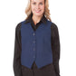 Women's 2-Pocket Scotchgard Treated Bistro Vest - BG1265 - Navy