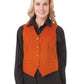 Women's 2-Pocket Scotchgard Treated Bistro Vest - BG1265 - Orange
