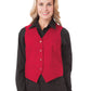 Women's 2-Pocket Scotchgard Treated Bistro Vest - BG1265 - Red