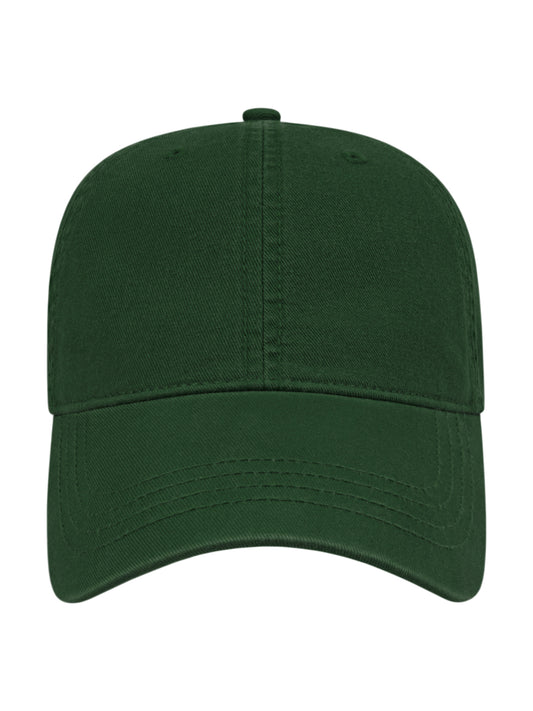 Unisex Relaxed Golf Cap - BG1510C - Forest Green