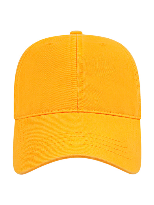 Unisex Relaxed Golf Cap - BG1510C - Gold