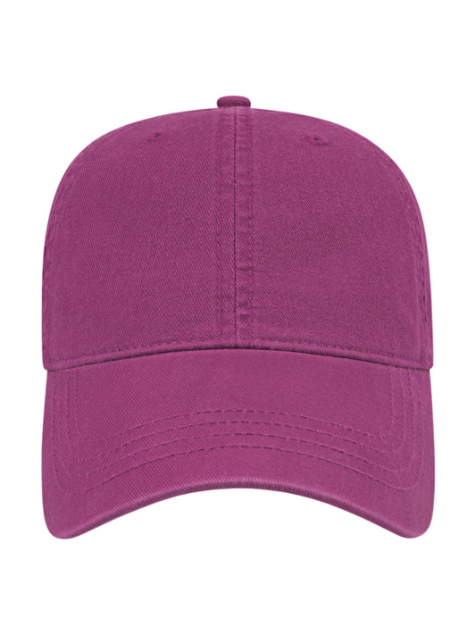 Unisex Relaxed Golf Cap - BG1510C - Plum