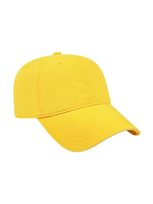 Unisex Relaxed Golf Cap - BG1510C - Yellow