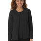 Women's Button Front Long Sleeve Cardigan - BG4701 - Black