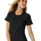 Women's Jewelneck T-Shirt - BG4702 - Black