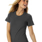 Women's Jewelneck T-Shirt - BG4702 - Graphite