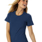 Women's Jewelneck T-Shirt - BG4702 - Navy